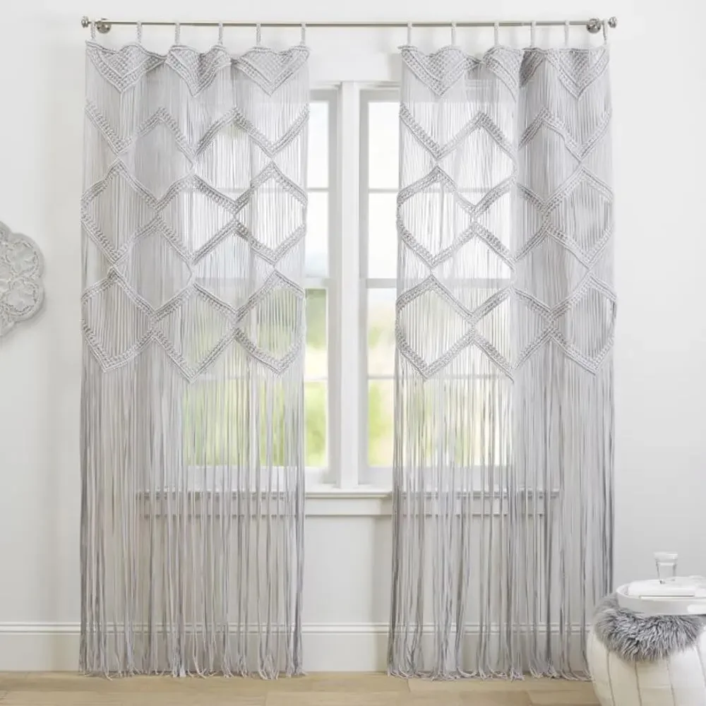 Pottery Barn Teen Boho Macrame Decorative (1) Panel 44